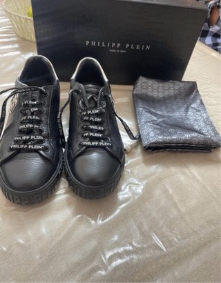 Scarpe Philipp Plein uomo nere come nuove taglia