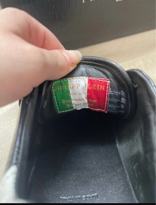 Scarpe Philipp Plein uomo nere come nuove taglia