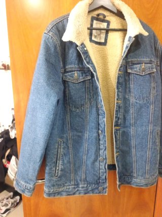 Chaqueta tejana con borreguito