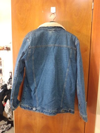 Chaqueta tejana con borreguito
