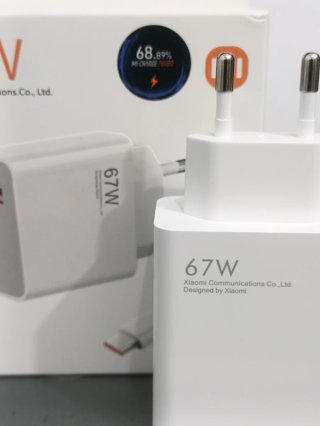 Cargador Xiaomi 67W Carga Rapida con Cable
