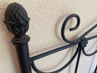 Cabecero forja cama 150cm negro El Corte Inglés