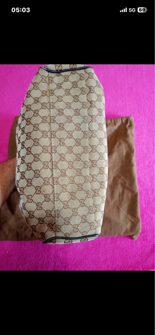 Borsa Gucci Beige/Marrone