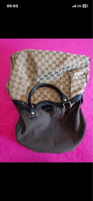 Borsa Gucci Beige/Marrone
