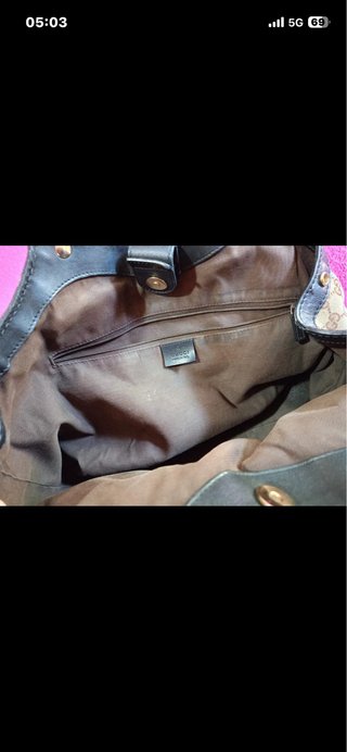 Borsa Gucci Beige/Marrone