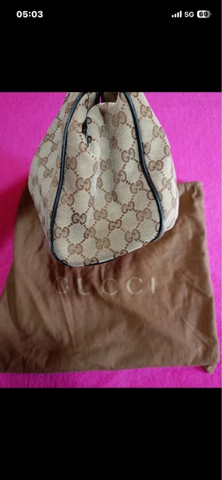 Borsa Gucci Beige/Marrone