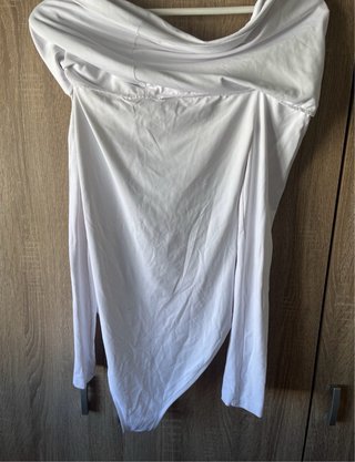 Body Zara Blanco Talla M Nuevo
