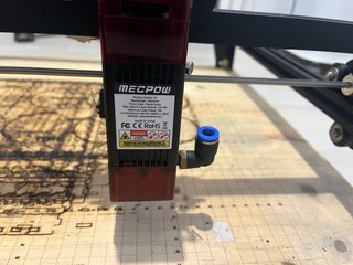 Grabadora Láser Mecpow X3 5W Diodo