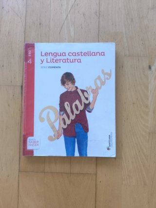 Libro Lengua castellana y Literatura 4 ESO palabra
