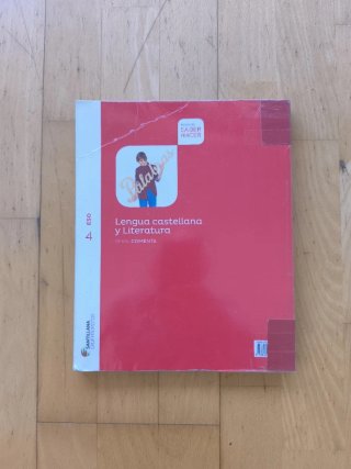 Libro Lengua castellana y Literatura 4 ESO palabra