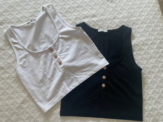 Pack 2 Tops Mujer Talla XS