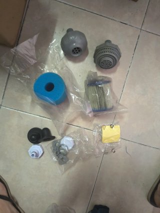 Bomba Bestway para piscina y accesorios