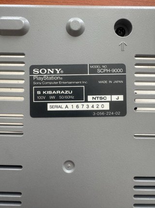 PlayStation 1 SCPH-9000 Giapponese