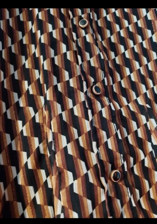 Vestido Zara estampado Talla S