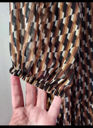 Vestido Zara estampado Talla S
