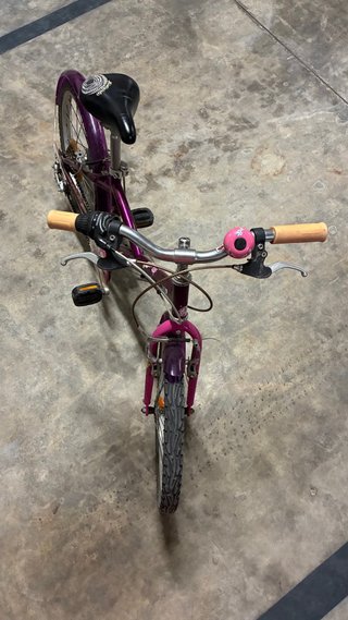 Bicicleta Morada Infantil Btwin