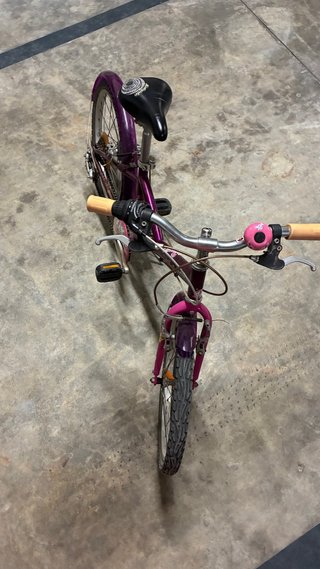 Bicicleta Morada Infantil Btwin
