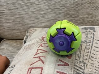 Bola de satisfacción giratoria