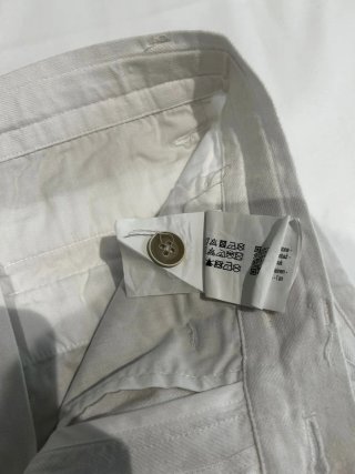 Pantalones de lino blancos