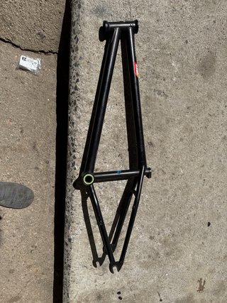 Cuadro BMX Alta Gama marca verde