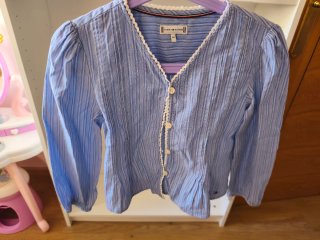 Blusa Tommy Hilfiger Rayas Azules