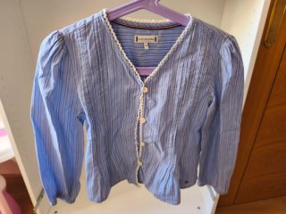 Blusa Tommy Hilfiger Rayas Azules
