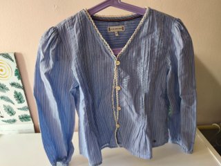 Blusa Tommy Hilfiger Rayas Azules