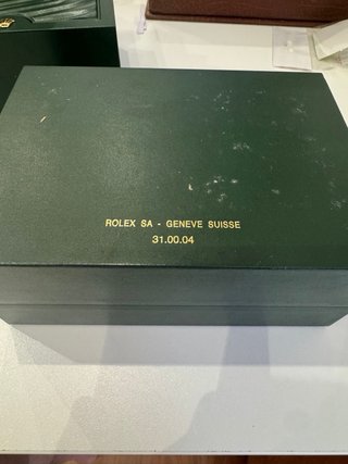Estuche Caja Rolex Verde Box