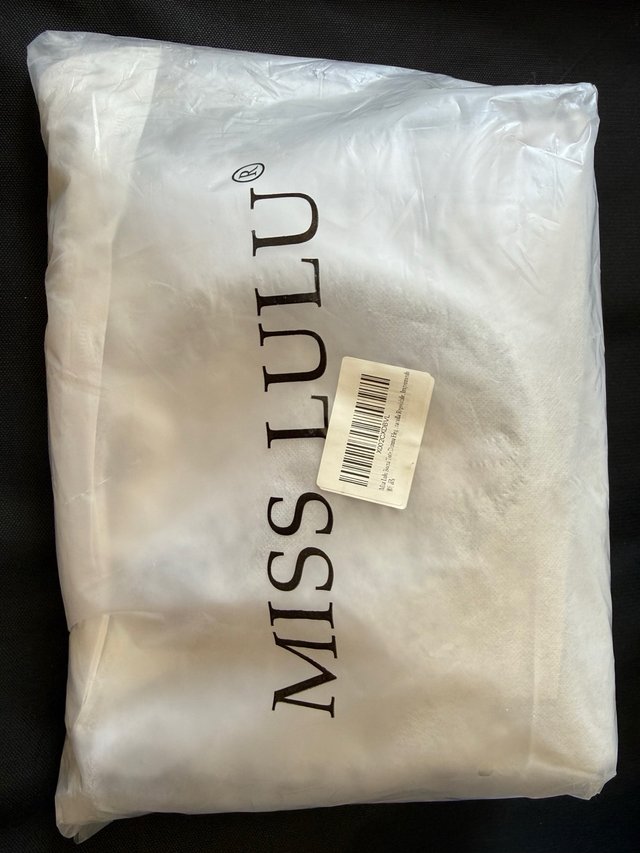 Bolso Miss Lulu Negro, Gris y Blanco