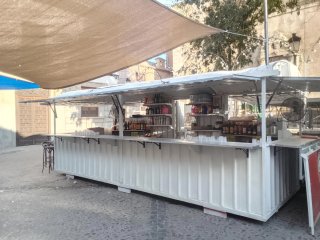Caseta Bar Móvil 6x2,40m para Fiestas y Eventos