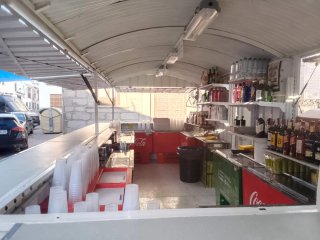 Caseta Bar Móvil 6x2,40m para Fiestas y Eventos