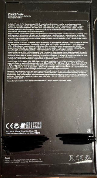iPhone 13 Pro Max argento 1TB