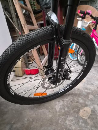 Bicicleta Moma 24 Gris