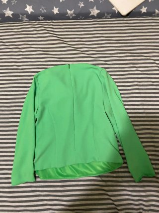 Blusa verde manga larga Laura Bernal
