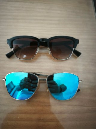 Gafas de sol Hawkers negras y azules