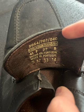 Zapatos de vestir Zara hombre negros