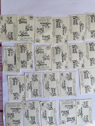 Cromos La Bella y la Bestia Panini