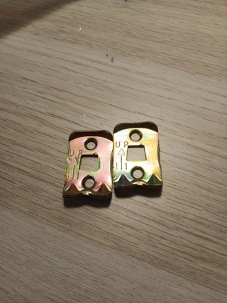 2 Percheros Dobles Cromados