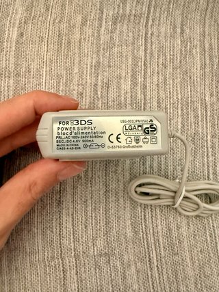Cargador compatible Nintendo 3DS 2DS DSi