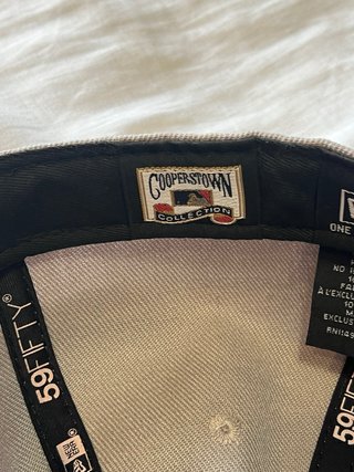 Gorra LA | nueva sin usar | gris y blanca