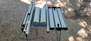 Mesa plegable aluminio MIDLAND
