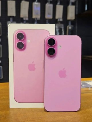 IPHONE 16 256GB ROSA 100% BATTERIA - 125 CICLI