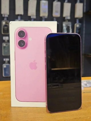 IPHONE 16 256GB ROSA 100% BATTERIA - 125 CICLI