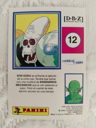 115 Cartas Dragon Ball Z Panini