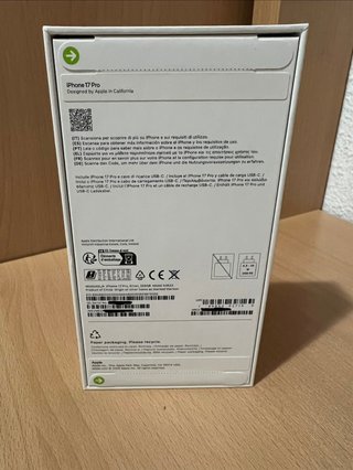 iPhone 17 Pro 256GB Silver Precintado