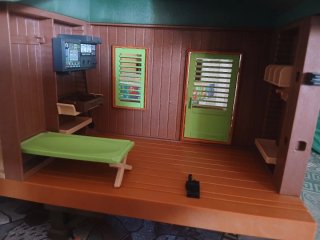 Cabaña África Playmobil con animales