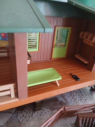 Cabaña África Playmobil con animales