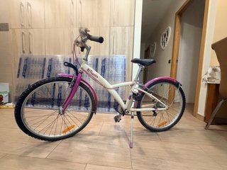 Patinete y lote de bicicletas