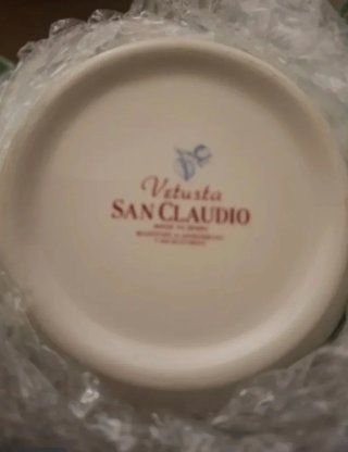 Vajilla San Claudio Completa