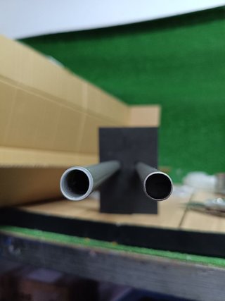 Amazon Basics - Barra de cortinas decorativa 122-218cm